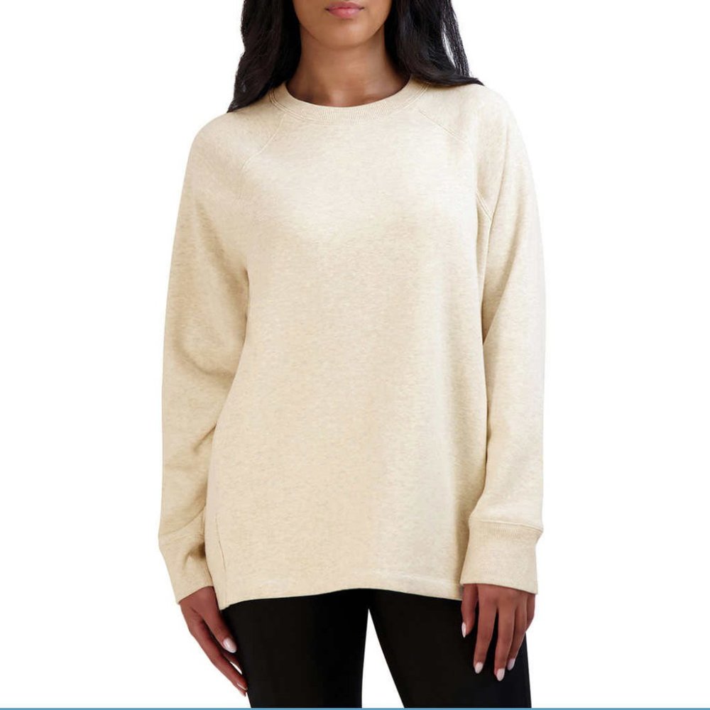 Kirkland Signature Ladies' Cozy Fleece Crewneck